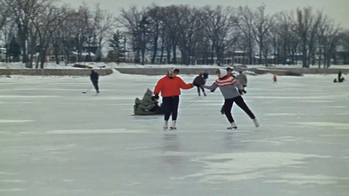 1962年,国外滑冰