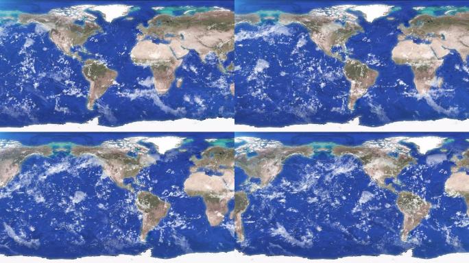 平面世界地图