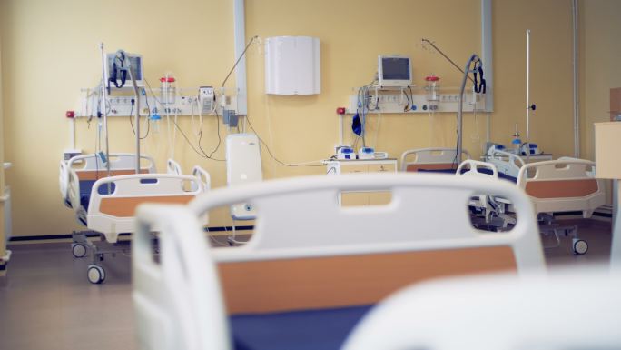 病床和医疗设备机器设施床位机器生命检测