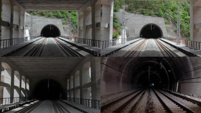 【4K】中老铁路隧道