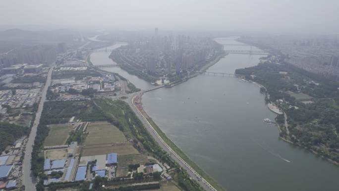 5.4K-锦州城市大景航拍空镜-原素材