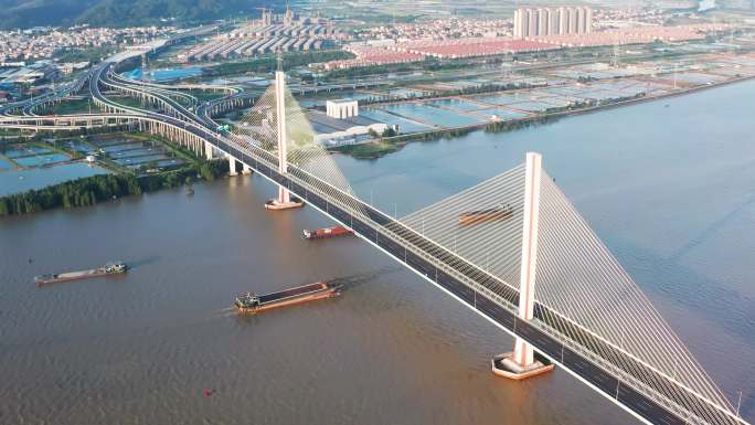 广中江高速，南中大桥，南沙放马立交桥