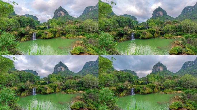 【正版素材】广西靖西爱布瀑布4