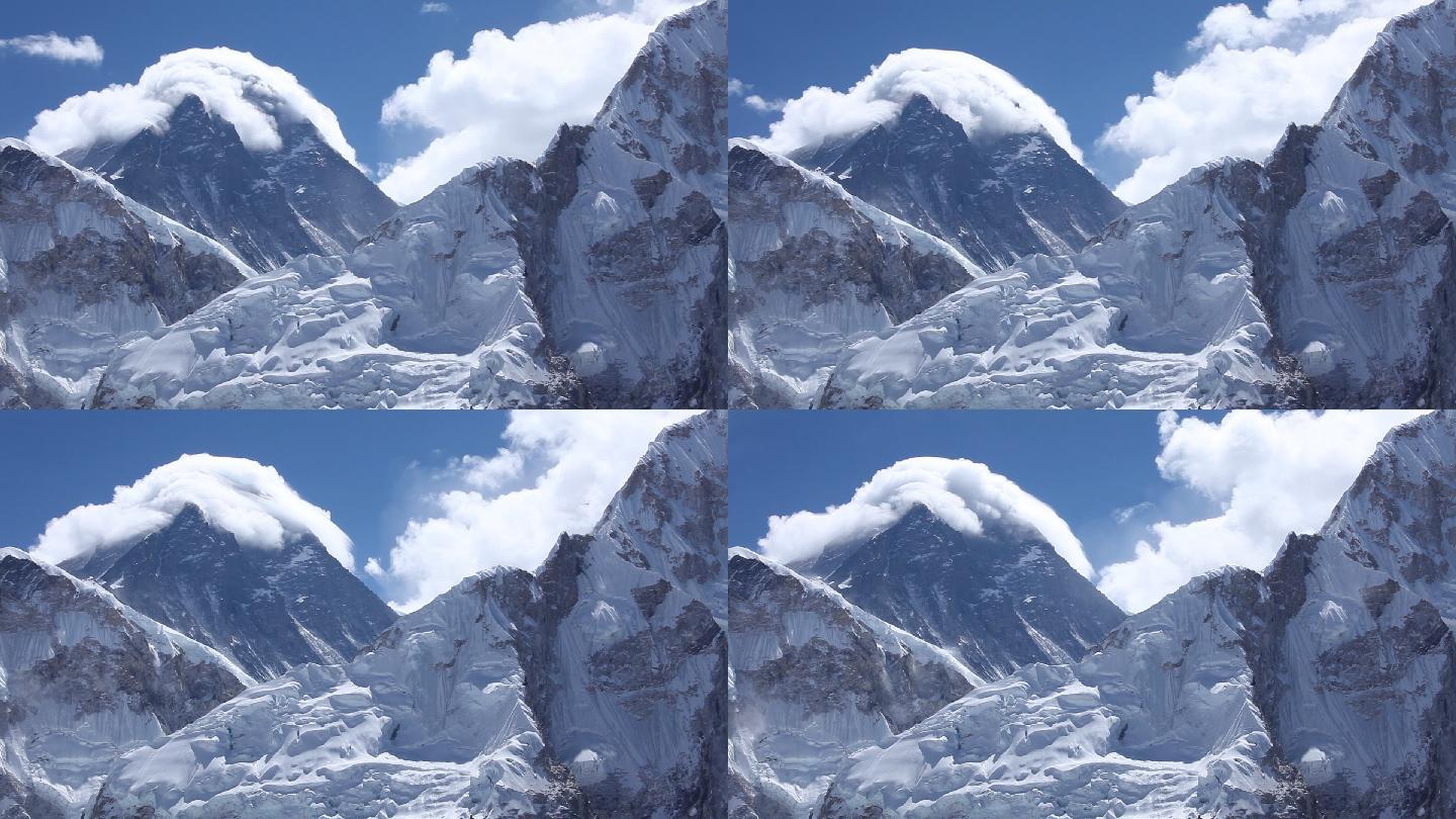 珠穆朗玛峰，喜马拉雅山