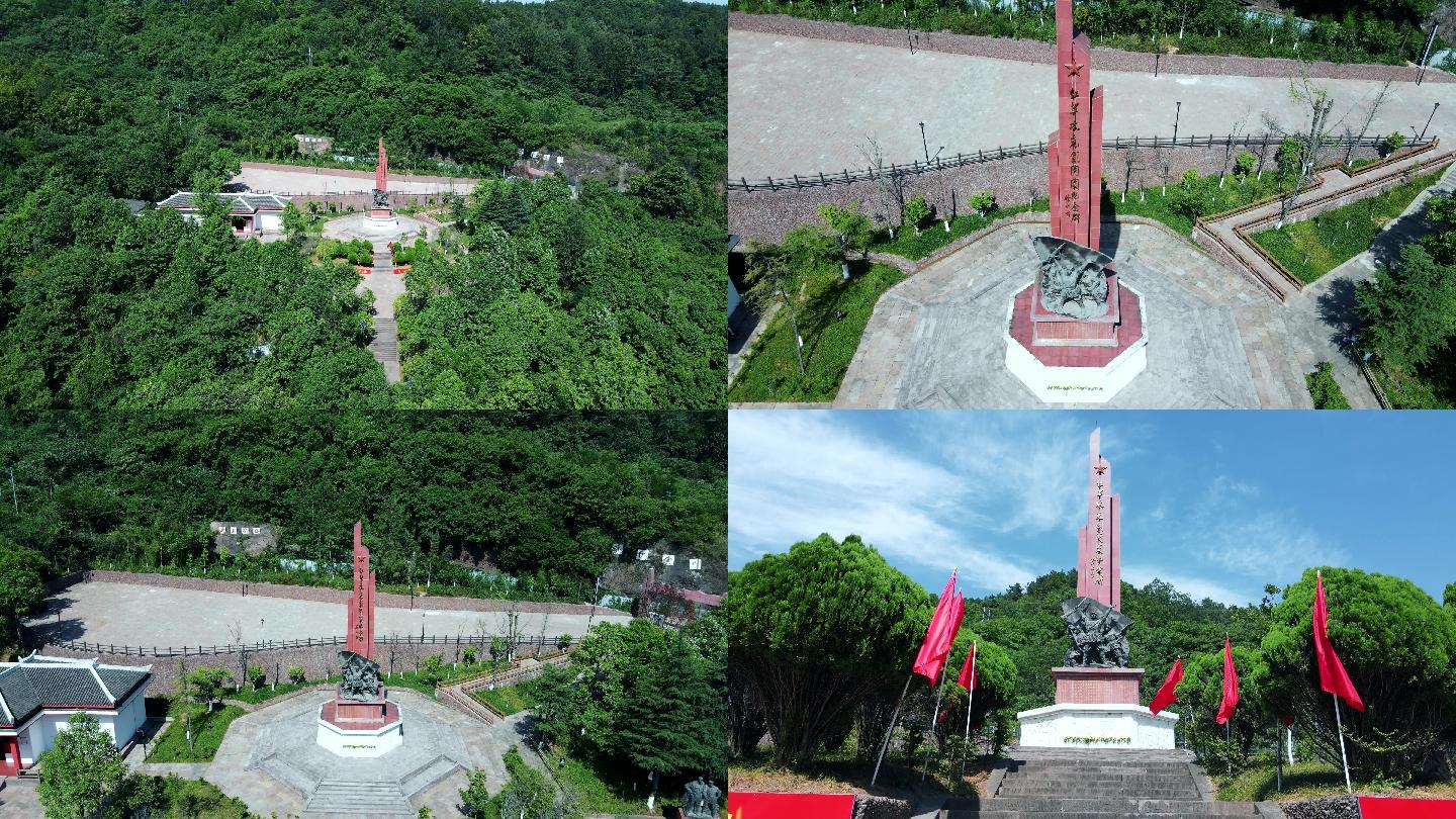 4K红军攻克剑门关纪念馆视频素材