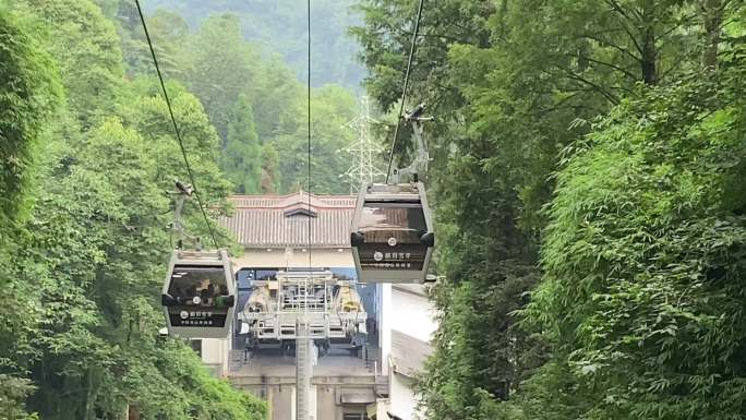 峨眉山万年寺索道2（4K）