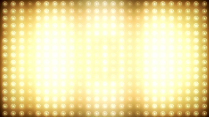 金色led环动画VJ背景