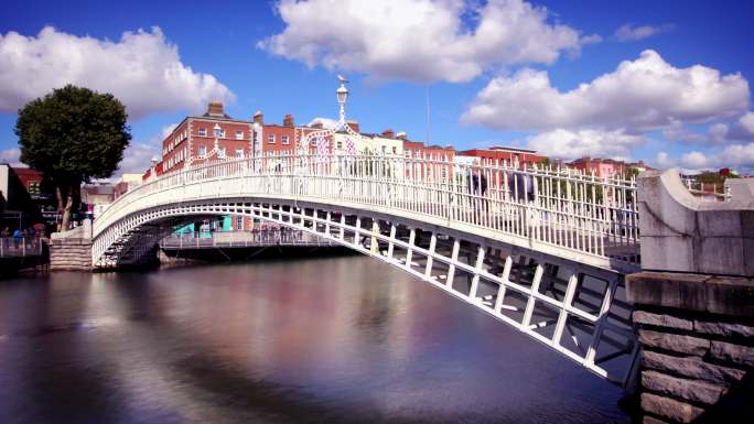 爱尔兰都柏林哈潘尼桥