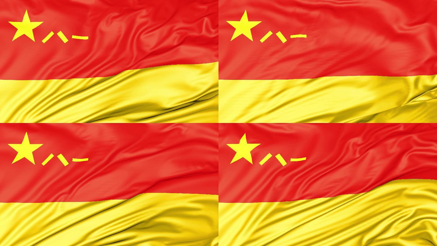 4k火箭军军旗_3840x2160_高清视频素材下载(编号:6158666)_舞台背景