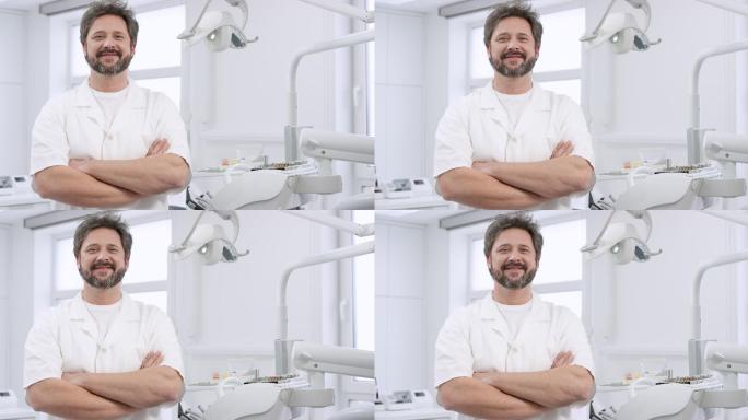 微笑的牙医
