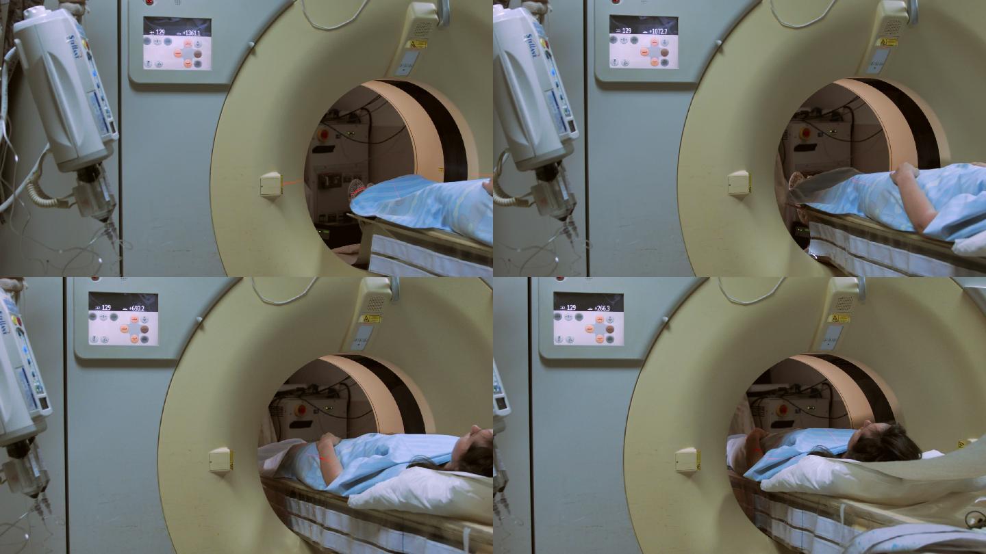 医院的MRI扫描程序