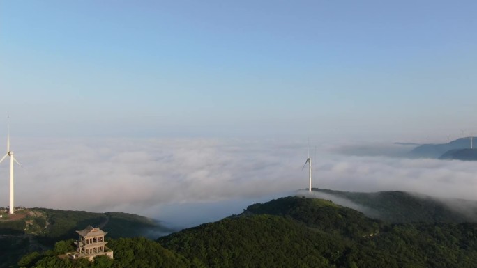 圣境山青山云海航拍-lxj