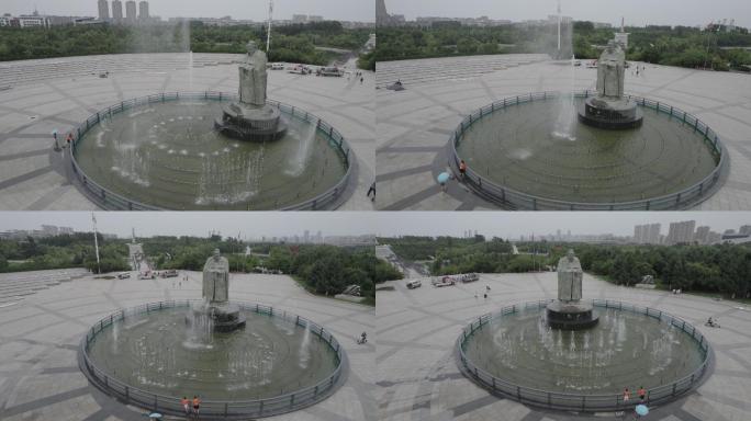 5.4K-长春世界雕塑园喷泉