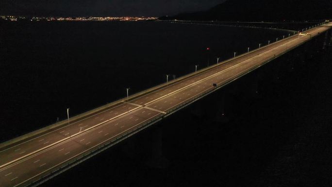 港珠澳大桥人夜景