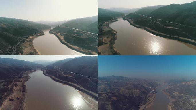 黄河晋陕峡谷航拍