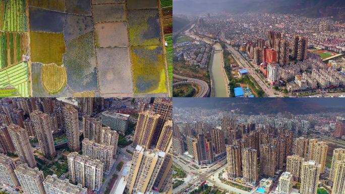 2K航拍福建省宁德市霞浦县城全景