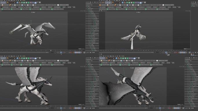 天马行空C4D动画工程
