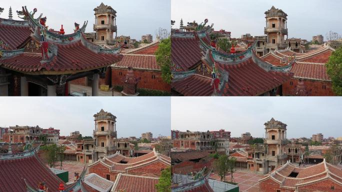 晋江梧林古村落枪楼古建筑风景区