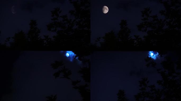 夏夜月亮