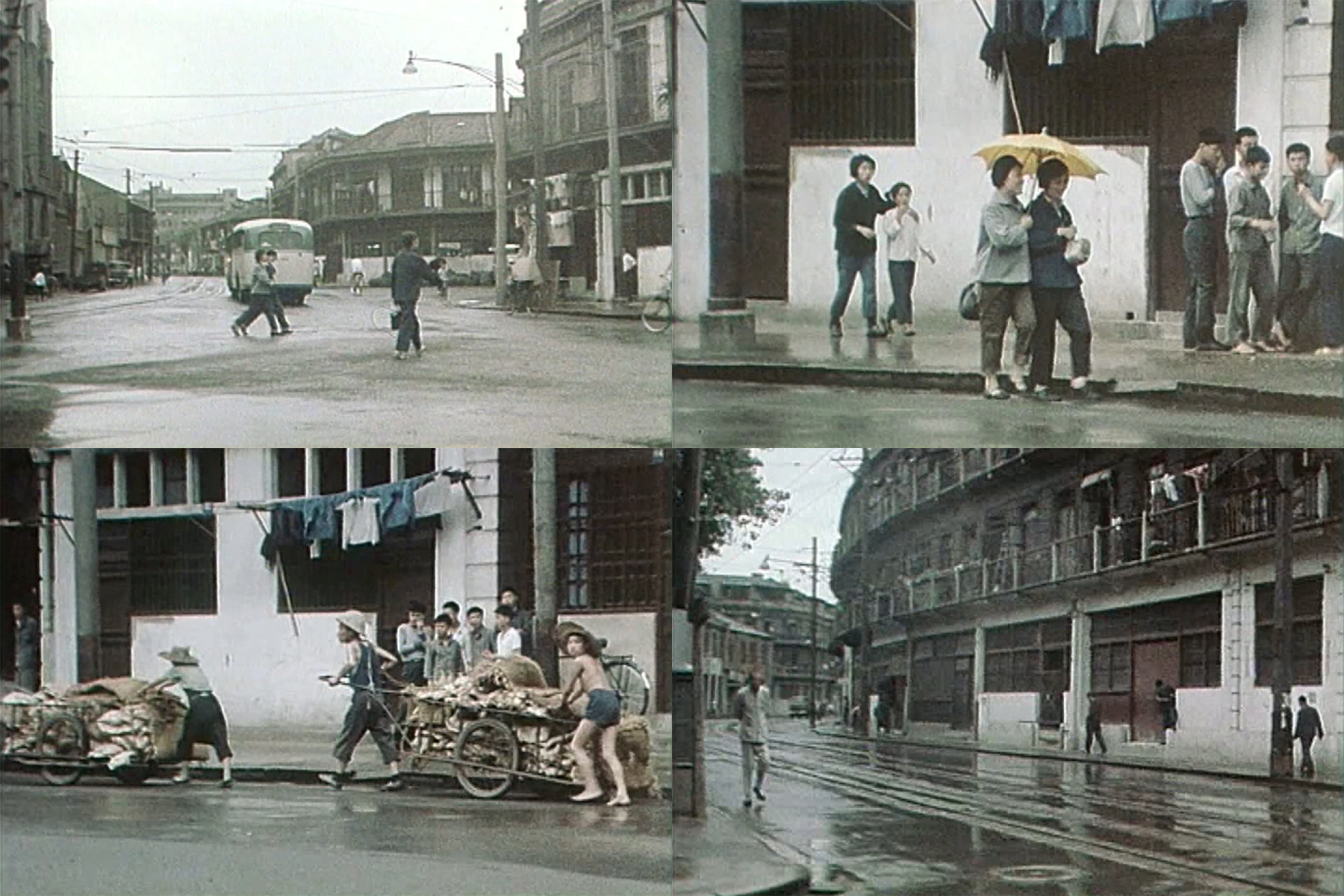 70年代上海街头