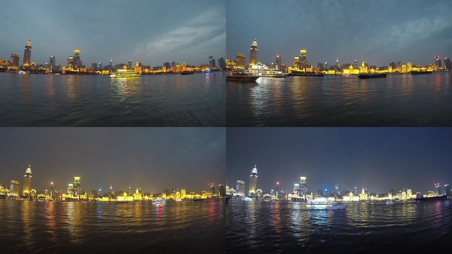 上海外滩夜景延时