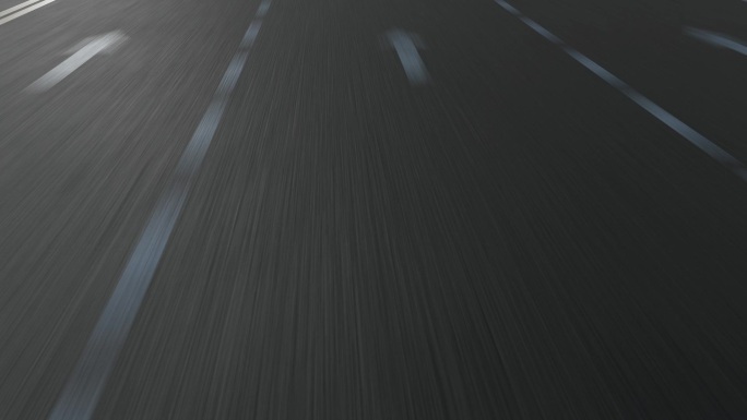 汽车高速公路快速行驶第一视角高清视频素材