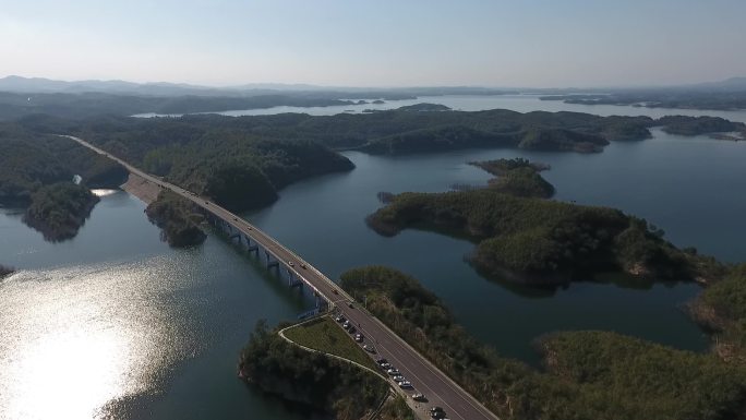 环库路库区碧水连天南水北调丹江口