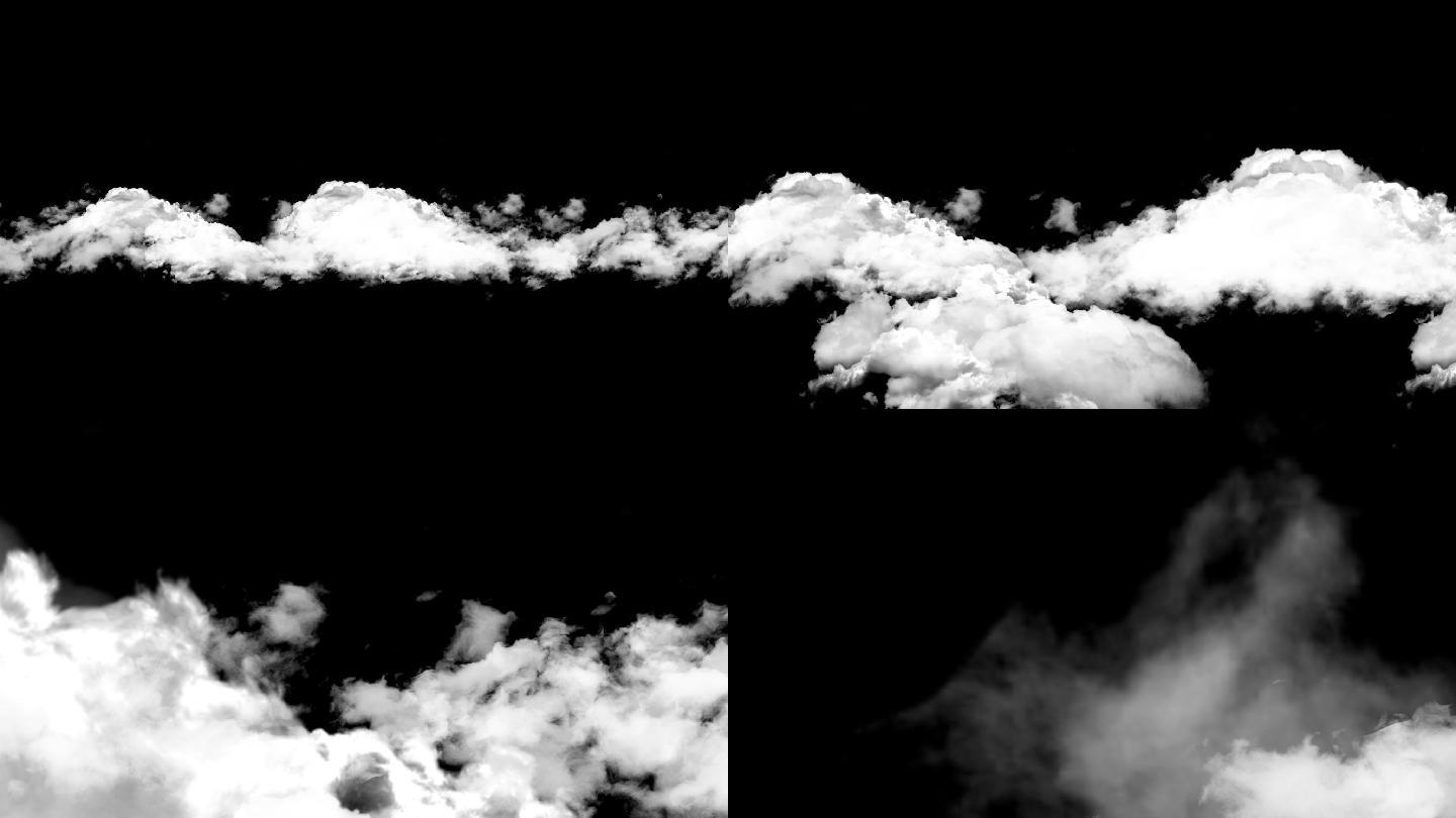 流动的云带通道高清素材B-4
