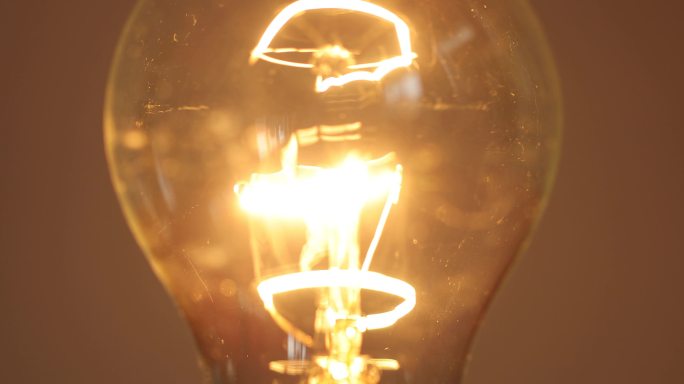 钨丝灯泡照明设备电力能源发电电能科技发明