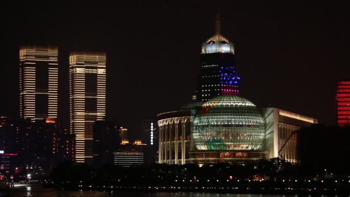 上海外滩建筑夜景