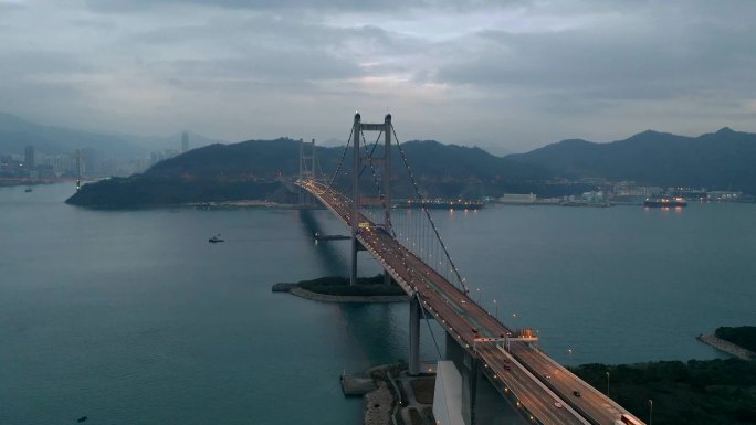 香港青马大桥远景DJI_0035