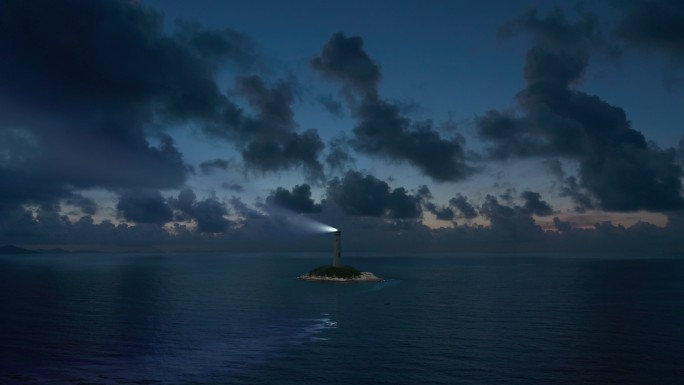 茫茫大海中的灯塔