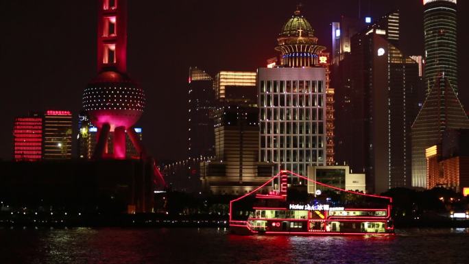 上海外滩夜景游船