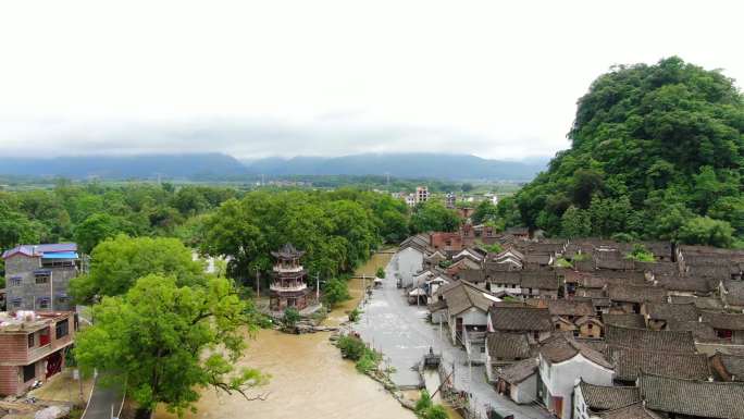 航拍乡村美景、乡村振兴