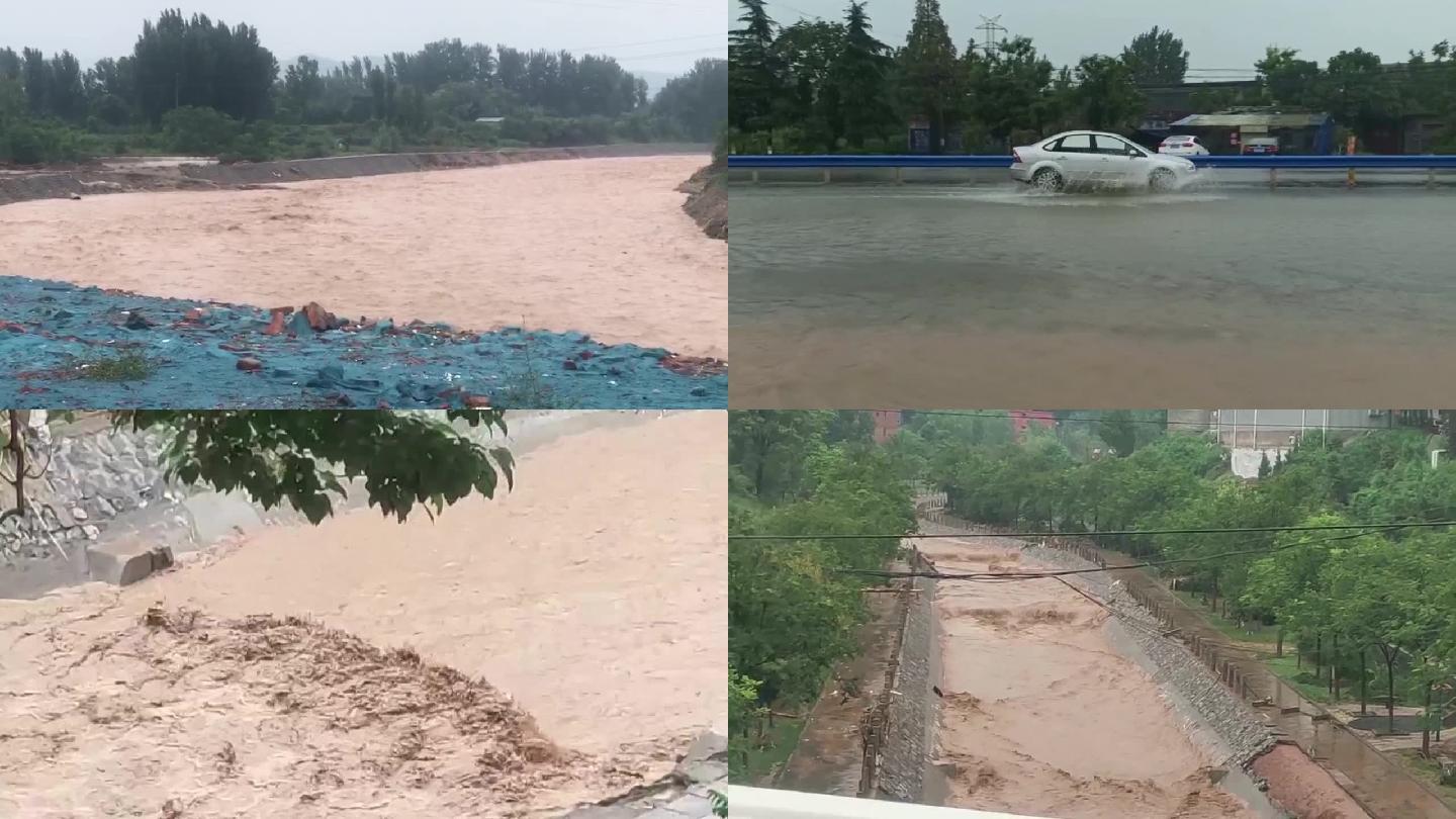 免费下载河南暴雨发大水实拍