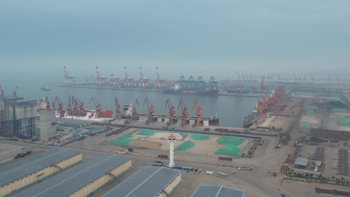 锦州港航拍2021
