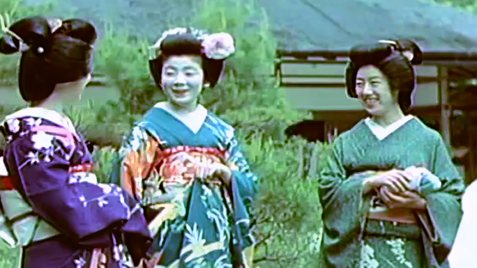 日本艺妓1946年