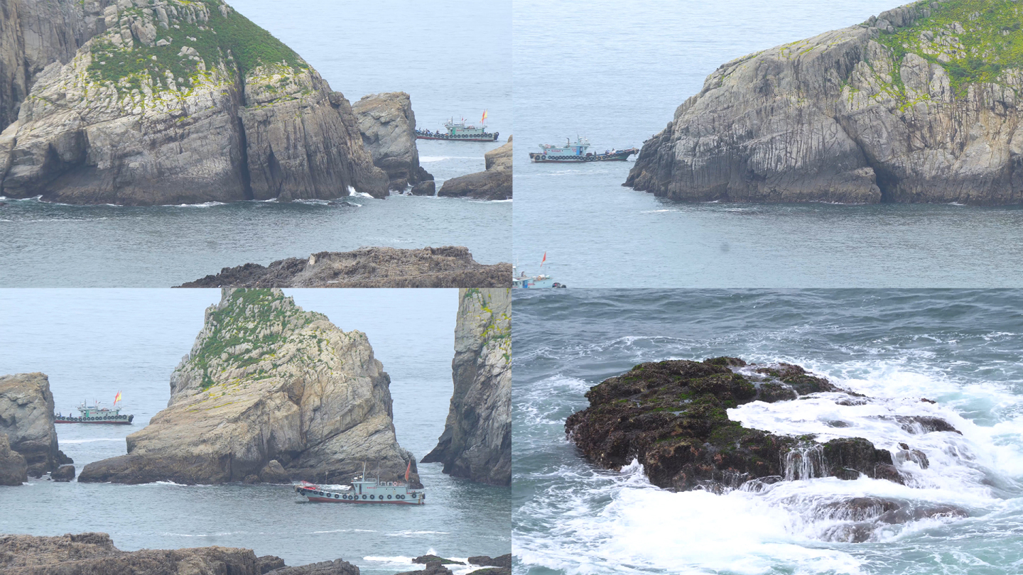 浙江舟山群岛附近岛礁