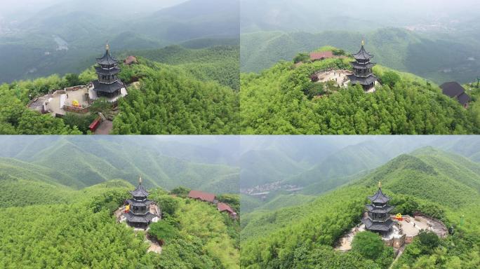 宜兴 竹海 凌云阁 山顶 寺