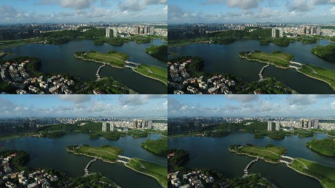 阳江 鸳鸯湖 湿地公园 五里湖 阳江市