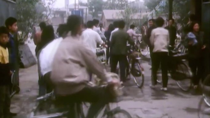 90年代中学生自行车
