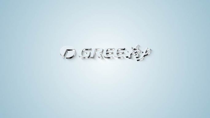 4K金属质感科技企业logo演绎
