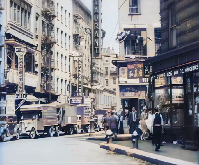 纽约唐人街1939年