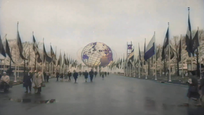 1964年纽约世界博览会开幕日