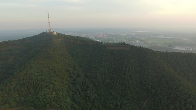 航拍  安徽  宣城  敬亭山风景区