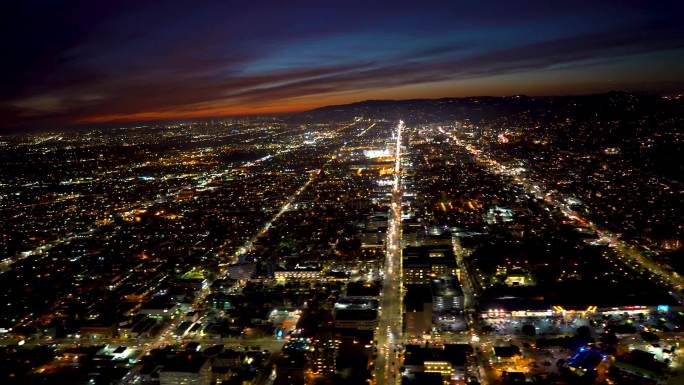 洛杉矶鸟瞰图
