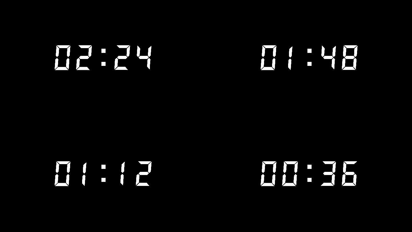 4K液晶电子数字三分钟倒计时
