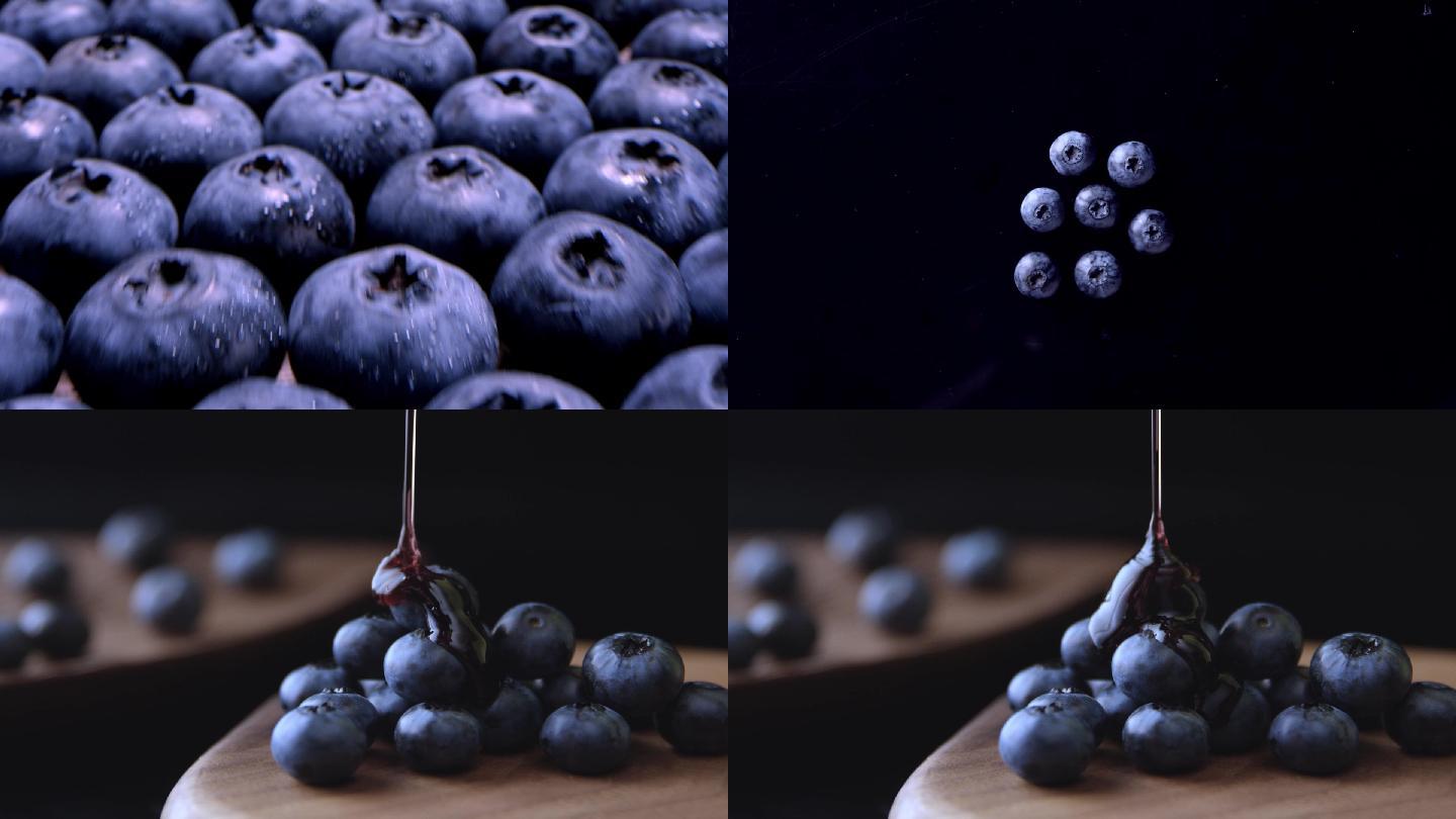 蓝莓果酱 蓝莓酱 蓝莓云南特产拍摄_摄影师戴淼单-站酷ZCOOL