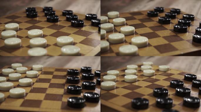 国际象棋旋转棋盘。