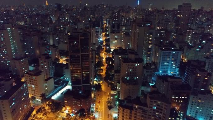 巴西城市夜景